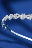 Silver Strass Bröllop Pannband
