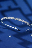 Silver Strass Bröllop Pannband