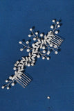 Handgjorda Strass Pärlor Brud Hår Accessoarer