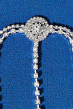 Enkelt Strass Brud Huvudbonader