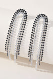 Silver Tofs Strass Örhängen