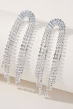 Silver Tofs Strass Örhängen
