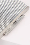 Silver Strass Kväll Koppling Väska