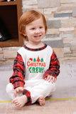 Family Red Plaid God Jul Pyjamasset