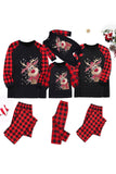 Jul Familj Röd Plaid Pyjamas Set