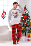 Rutig jul matchande familjetryck Pyjamas