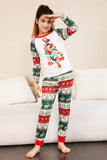 Röd Grön Familj Julgran Pyjamas Set