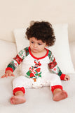 Röd Grön Familj Julgran Pyjamas Set