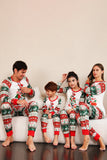 Röd Grön Familj Julgran Pyjamas Set