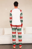 Röd Grön Familj Julgran Pyjamas Set