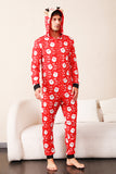 Familj Röd Jul Claus Tryck Pyjamas