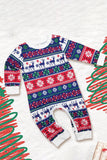 Röd Grön Familj Julgran Pyjamas Set