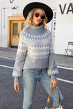 Jul Kaffe Hög Hals Pullover Stickad Tröja