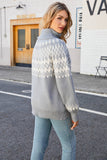 Jul Kaffe Hög Hals Pullover Stickad Tröja