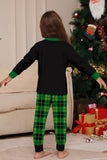 Jul Familj Vin Lover Dinosaur Tryck Pyjamas Set