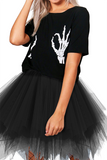 Kort Tutu Ballet Bubble Skirt 50-talet Tulle Party Vintage Underkjol