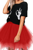 Kort Tutu Ballet Bubble Skirt 50-talet Tulle Party Vintage Underkjol
