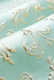 Mynta Sjal Slag En Knapp Jacquard Mäns baldräkter