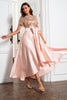 Load image into Gallery viewer, Blush Mother of the Bride Dress med paljetter
