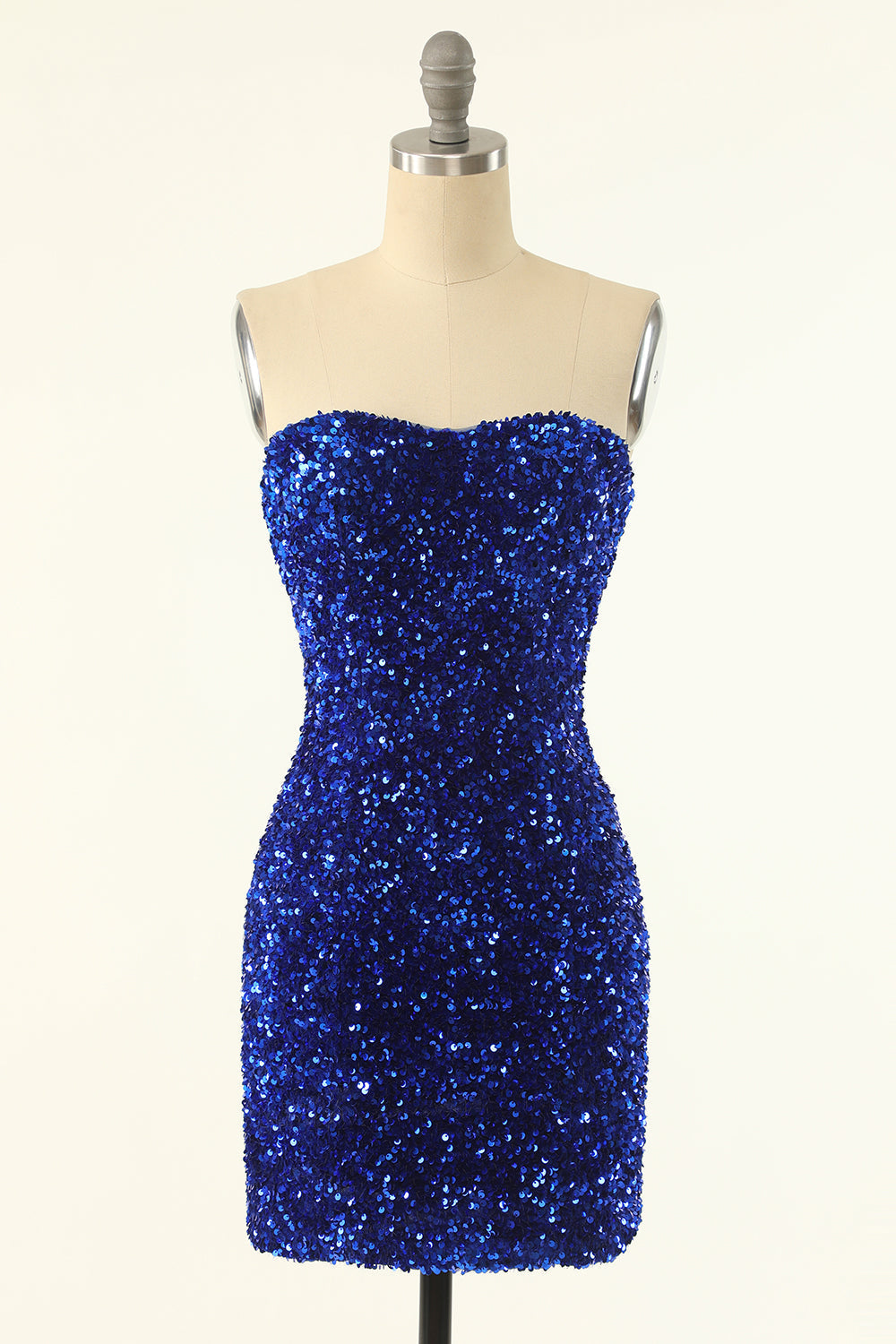 Svarta Paljett Bodycon Cocktailklänning