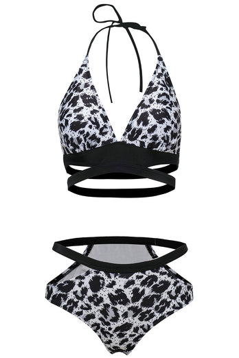 Vit leopard push up bikini