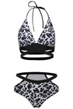 Vit leopard push up bikini