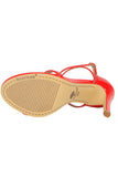 Svarta Stilett Sandaler