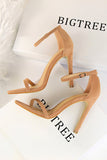 Aprikos Strappy Stiletto Klackar