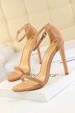 Aprikos Strappy Stiletto Klackar