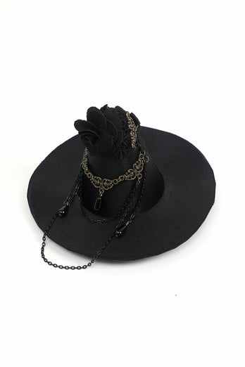 Gotisk häxa trollkarl hatt