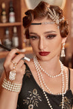 20-Tals Flapper Golden/Silver Tillbehör Set