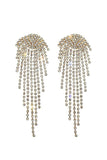Guld Rhinestone Drop Örhängen