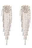 Guld Rhinestone Drop Örhängen