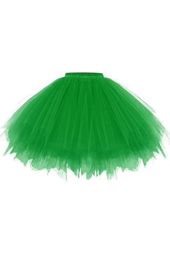 Kort Tutu Ballet Bubble Skirt 50-talet Tulle Party Vintage Underkjol