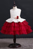 Load image into Gallery viewer, Puffy Round Neck Flower Girl Dress med Bowknot