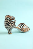 Leopard Print Sandaler